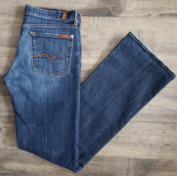 7 For All Mankind Denim - 7 For All Mankind Long Bootcut Jeans